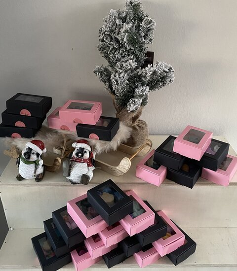 Luxe doosje met 10 geurzeepjes