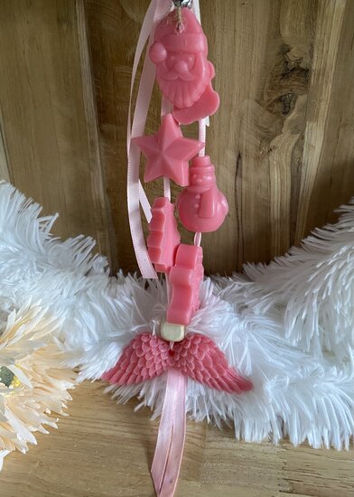 Geurende zeepketting in bijpassende kleur
